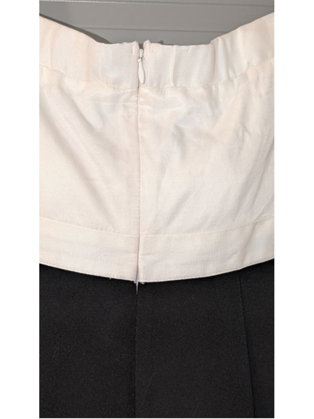 NBD Jumpsuit Black White Off Shoulder XS - Picture 8 of 14